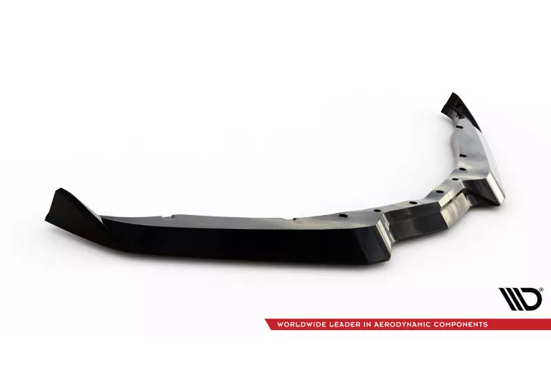 Maxton Design Frontlippe V.2 für Chevrolet Corvette C7 Hochglanz schwarz – Ansicht 4