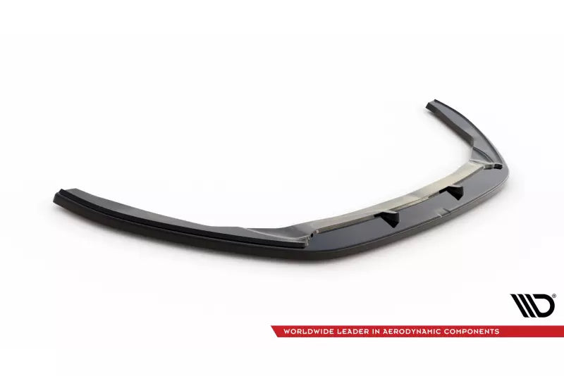 Maxton Design Frontlippe V.2 für Volkswagen Passat Limousine B7 Hochglanz schwarz – Ansicht 4