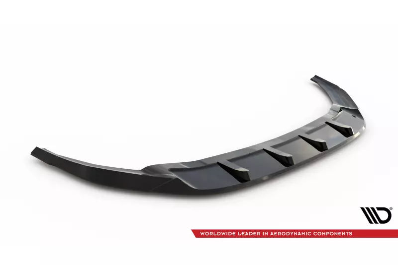 Maxton Design Frontlippe V.6 für VW Golf 7 R Hochglanz schwarz – Ansicht 4