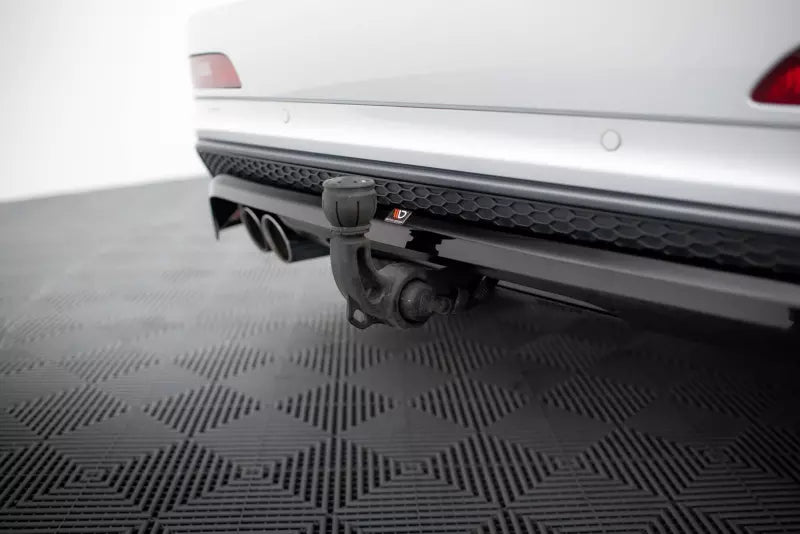 Maxton Design Heckdiffusor für Audi Q3 S-line 8U Hochglanz schwarz – Ansicht 3