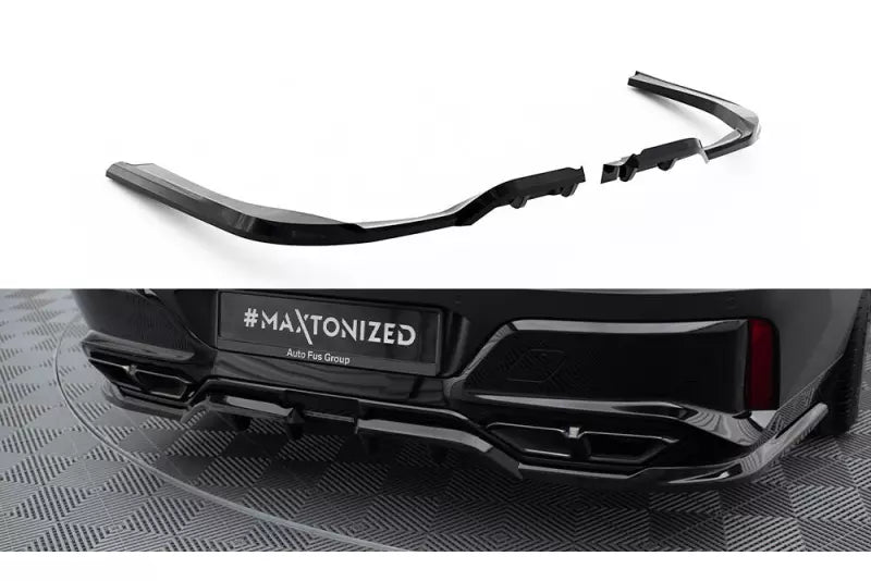 Maxton Design Heckdiffusor für BMW M760e G70 Hochglanz schwarz – Ansicht 2