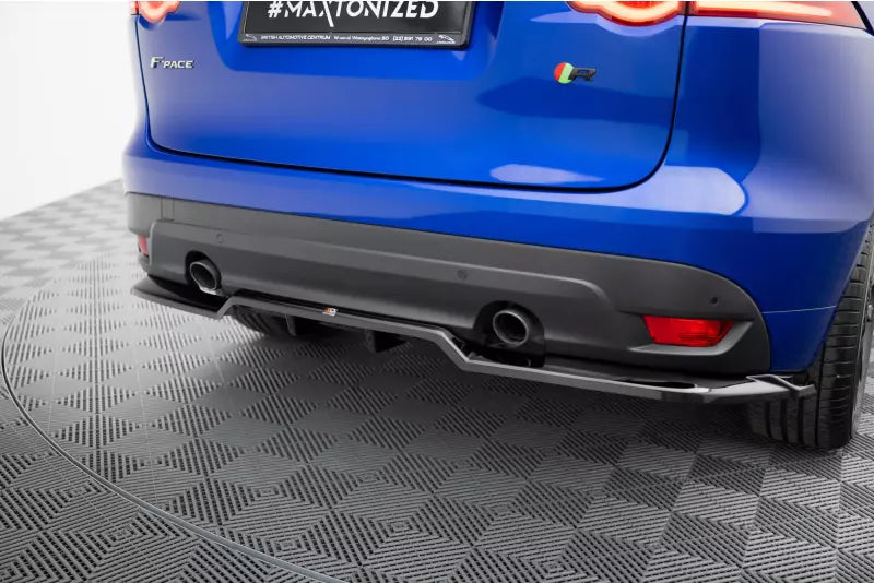 Maxton Design Heckdiffusor für Jaguar F-Pace R-Sport Mk1 Hochglanz schwarz – Ansicht 1