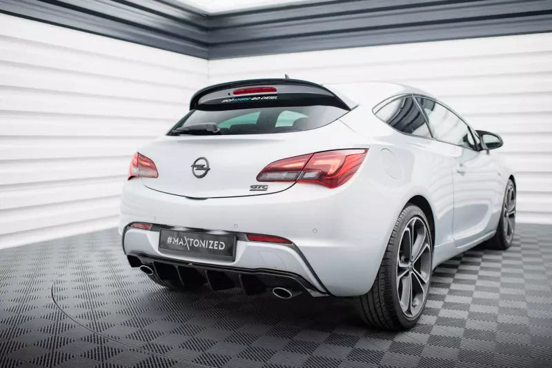Maxton Design Heckdiffusor für Opel Astra GTC OPC-Line J Hochglanz schwarz – Ansicht 1
