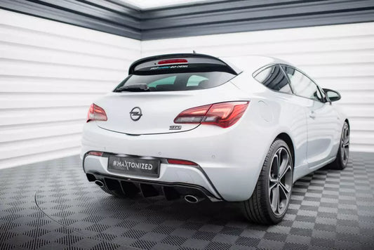 Maxton Design Heckdiffusor für Opel Astra GTC OPC-Line J Hochglanz schwarz – Ansicht 1