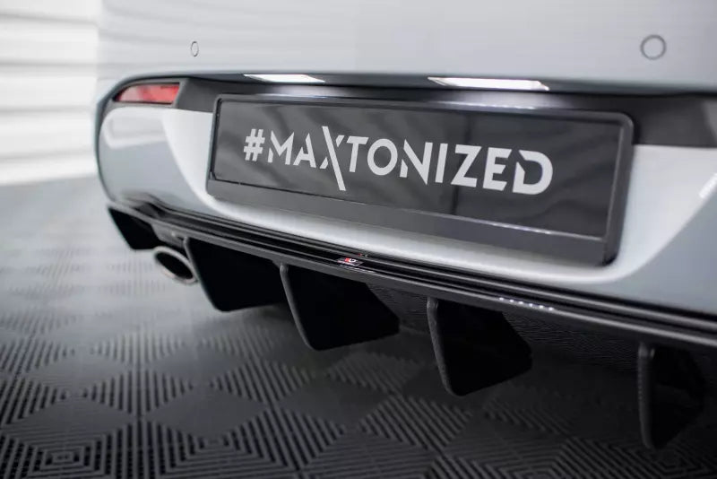 Maxton Design Heckdiffusor für Opel Astra GTC OPC-Line J Hochglanz schwarz – Ansicht 3