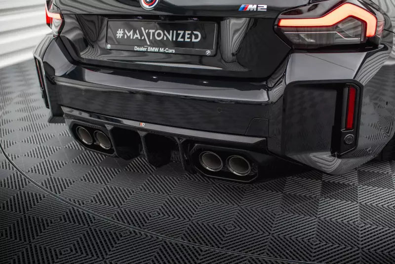 Maxton Design Heckdiffusor V.2 für BMW M2 G87 Hochglanz schwarz – Ansicht 3