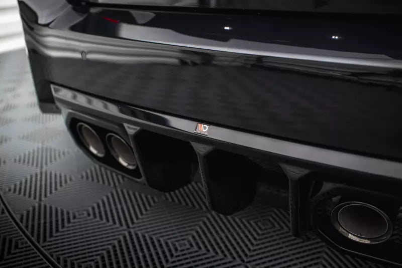 Maxton Design Heckdiffusor V.2 für BMW M2 G87 Hochglanz schwarz – Ansicht 4