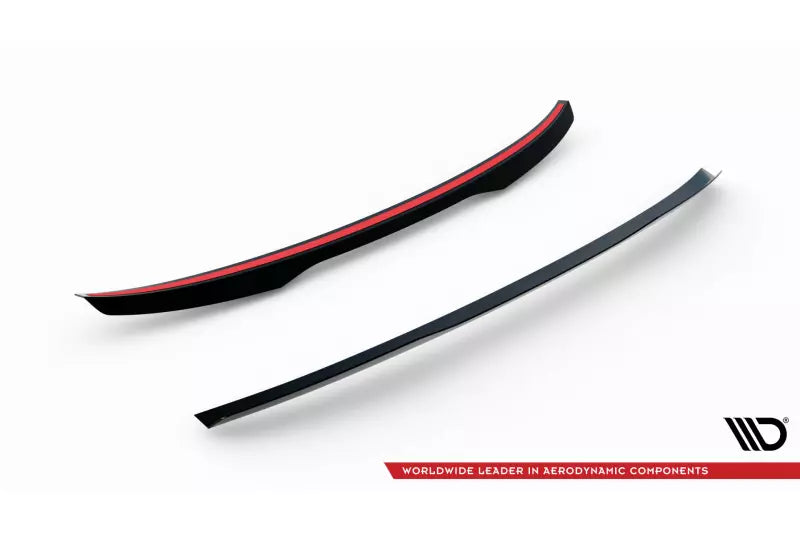 Maxton Design Heckspoiler Lippe für Audi A3 / S3 / A3 S-Line / RS3 Limousine 8V Hochglanz schwarz – Ansicht 4