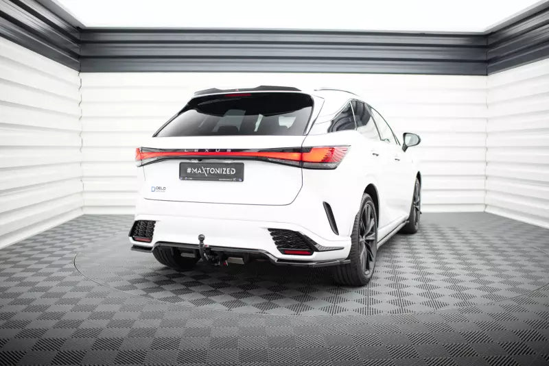 Maxton Design Heckspoiler Lippe für Lexus RX F-Sport Mk5 Hochglanz schwarz – Ansicht 1