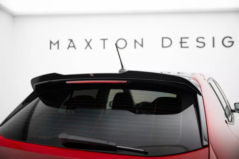 Maxton Design Heckspoiler Lippe für Skoda Fabia Mk4 Hochglanz schwarz – Ansicht 1
