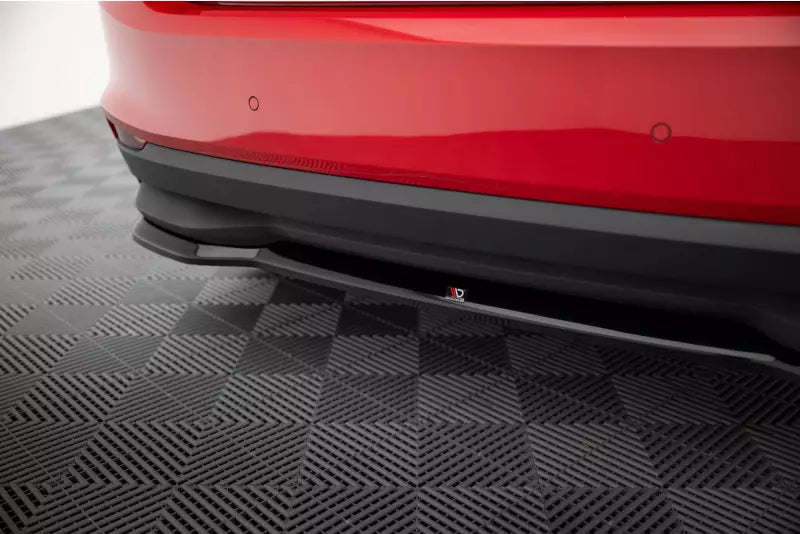 Maxton Design mittlerer Heckdiffusor für Skoda Fabia Mk4 Hochglanz schwarz – Ansicht 3
