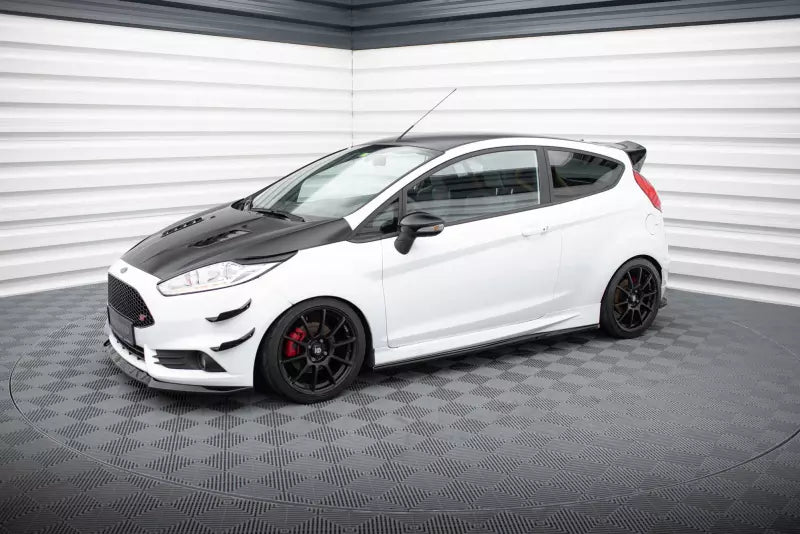 Maxton Design Seitenschweller (Paar) für Ford Fiesta ST / ST-Line Mk7 Hochglanz schwarz – Ansicht 2