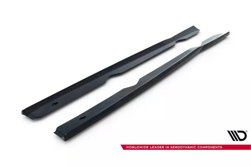 Maxton Design Seitenschweller (Paar) für Ford Fiesta ST / ST-Line Mk7 Hochglanz schwarz – Ansicht 3