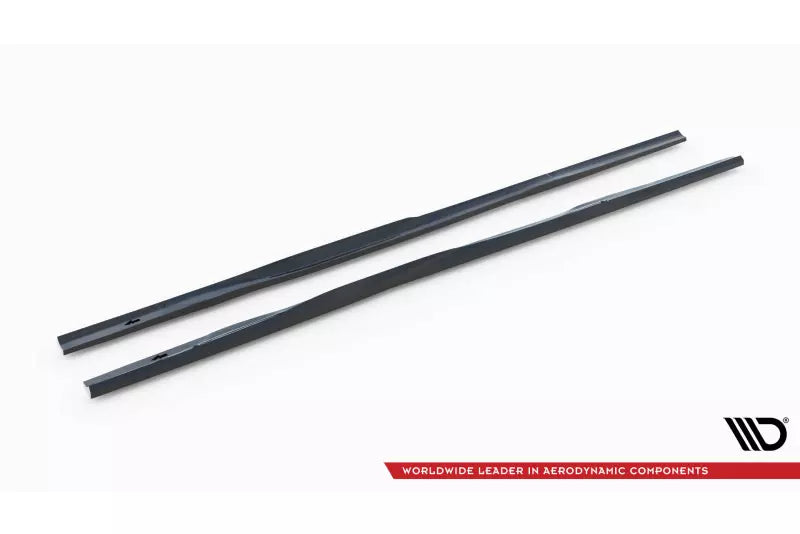 Maxton Design Seitenschweller (Paar) für Ford S-Max ST-Line Mk2 Hochglanz schwarz – Ansicht 4