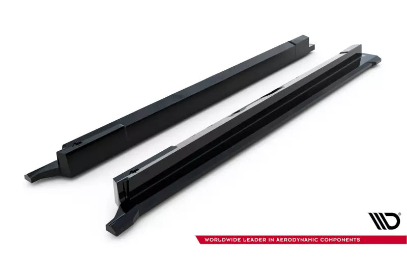 Maxton Design Seitenschweller (Paar) für Lexus RX F-Sport Mk5 Hochglanz schwarz – Ansicht 4
