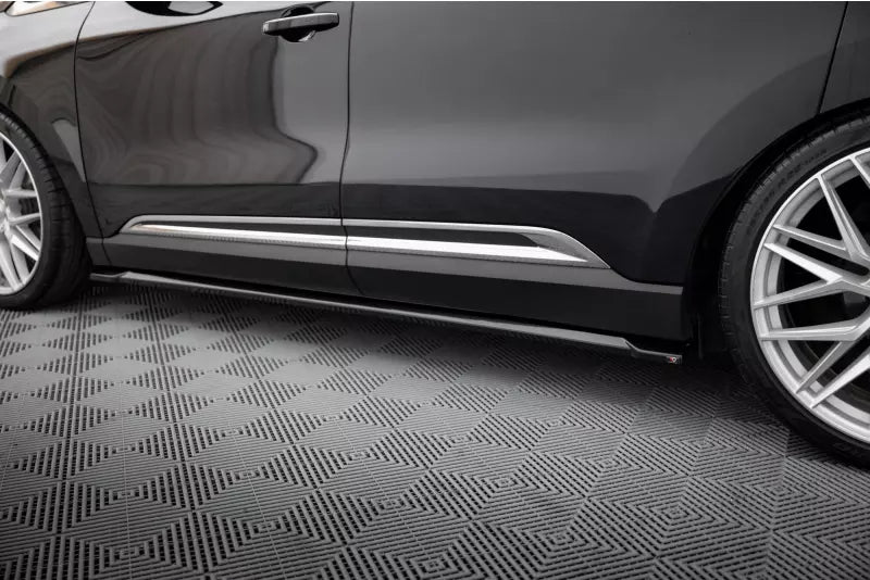 Maxton Design Seitenschweller (Paar) für Renault Espace Mk5 Facelift Hochglanz schwarz – Ansicht 3