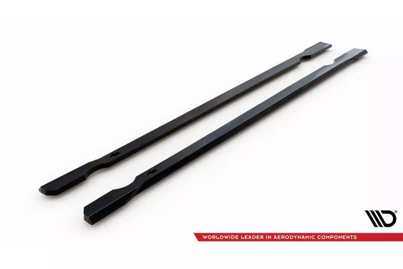 Maxton Design Seitenschweller (Paar) für VW Golf 7 R Hochglanz schwarz – Ansicht 4