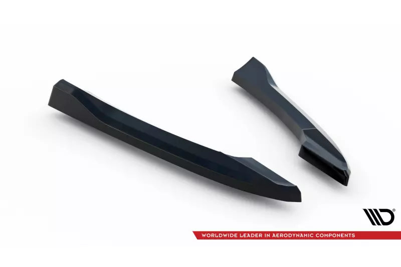 Maxton Design Diffusor Flaps für Audi S5 / A5 S-Line Coupe / Cabrio B8 8T Hochglanz schwarz – Ansicht 4