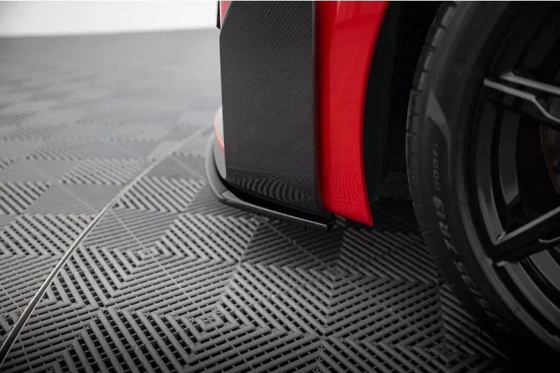 Maxton Design Frontlippe für BMW M2 G87 Hochglanz schwarz – Ansicht 3