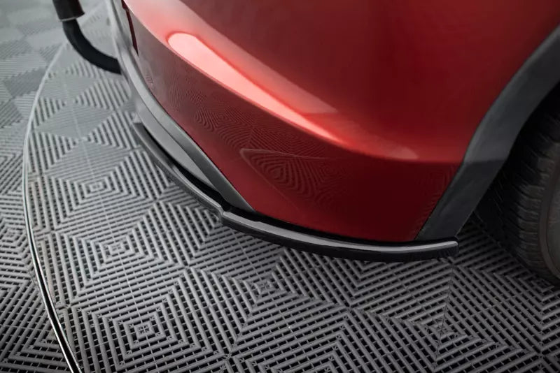 Maxton Design Diffusor Flaps für Honda Civic Hatchback Mk9 Hochglanz schwarz – Ansicht 4
