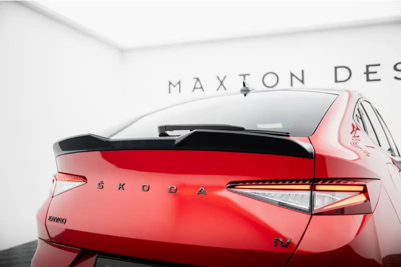 Maxton Design Heckspoiler 3D für Skoda Enyaq Coupe iV Hochglanz schwarz – Ansicht 1
