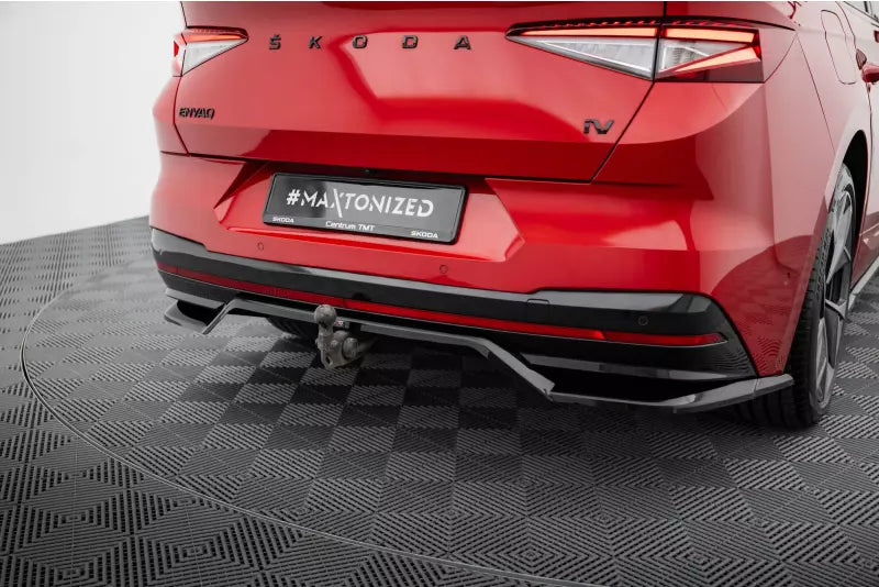 Maxton Design Heckdiffusor für Skoda Enyaq Coupe iV Hochglanz schwarz – Ansicht 1