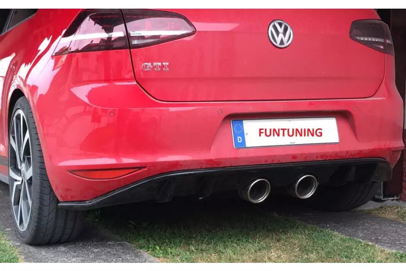 B-Ware Maxton Design Heckdiffusor R400 Look für Golf 7 Carbon Look – Ansicht 1