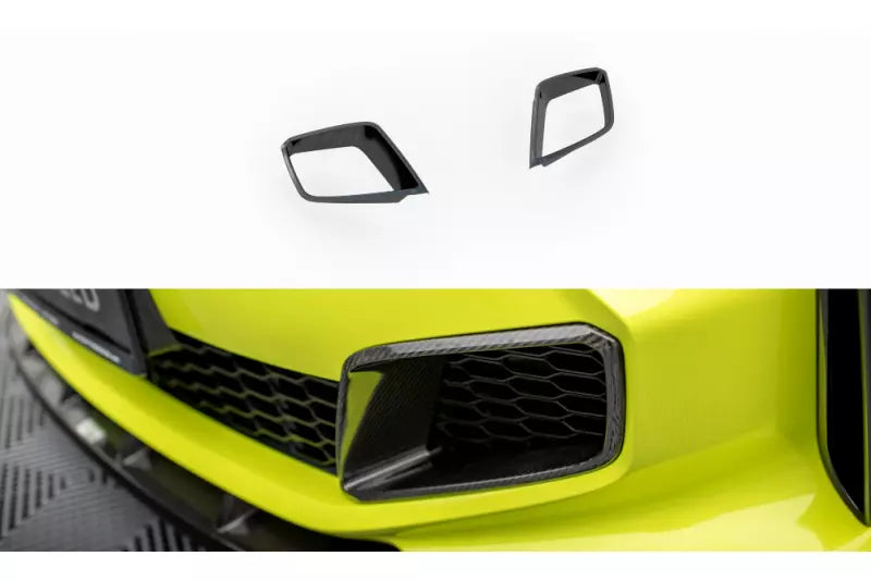 Maxton Design Carbon Lufteinlässe Vorne seitlich für BMW 1er F40 M-Paket / M135i – Ansicht 1
