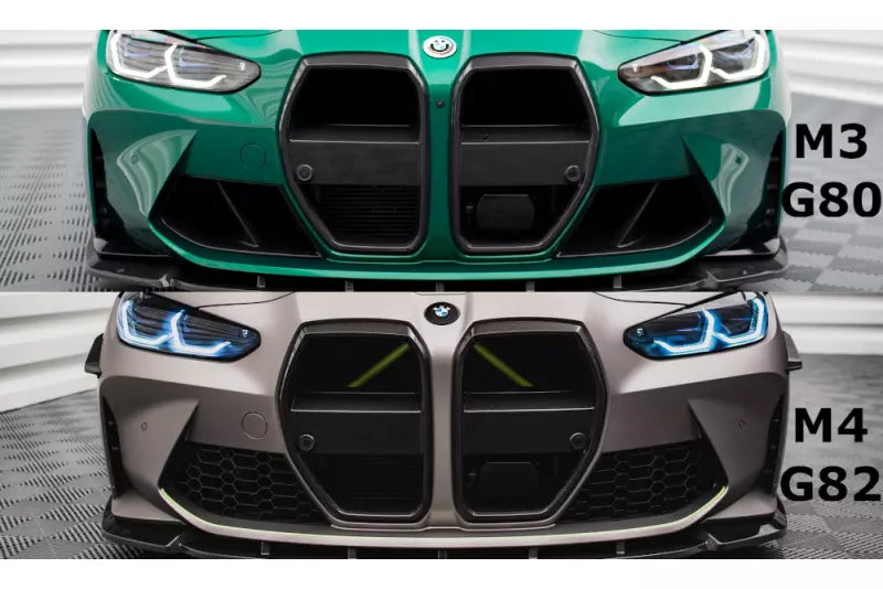 Maxton Design Carbon Kühlergrill für BMW M4 G82 / M3 G80 / G81 – Ansicht 1