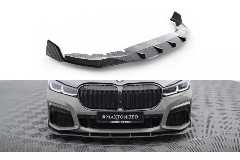 Maxton Design Carbon Frontlippe für BMW 7er G11 Facelift (2019-) M-Paket – Ansicht 2