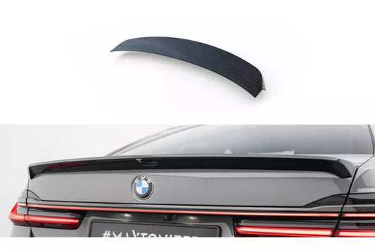 Maxton Design Carbon Heckspoiler (unten) für BMW 7er G11 Facelift (2019-) M-Paket – Ansicht 1