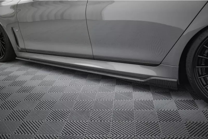 Maxton Design Carbon Seitenschweller (Paar) für BMW 7er G11 Facelift (2019-) M-Paket – Ansicht 4