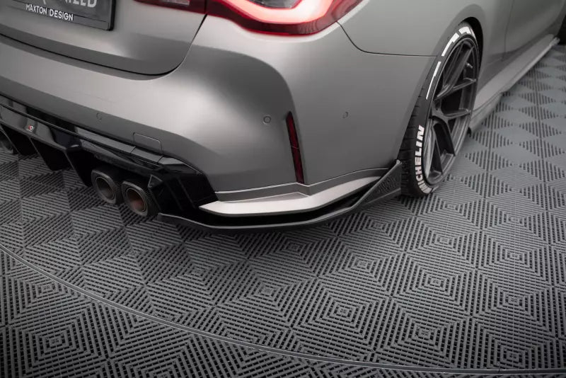 Maxton Design Diffusor Flaps für BMW M4 G82 Hochglanz schwarz – Ansicht 1