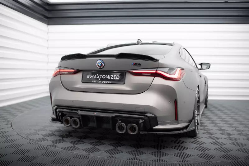 Maxton Design Diffusor Flaps für BMW M4 G82 Hochglanz schwarz – Ansicht 2