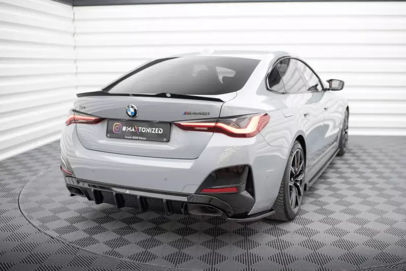 Maxton Design Diffusor Flaps für BMW M440i Gran Coupe G26 Hochglanz schwarz – Ansicht 2