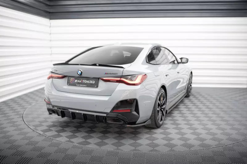 Maxton Design Diffusor Flaps für BMW M440i Gran Coupe G26 Hochglanz schwarz – Ansicht 2