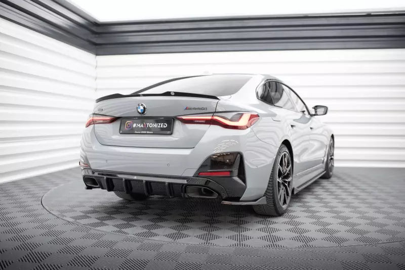 Maxton Design Diffusor Flaps für BMW M440i Gran Coupe G26 Hochglanz schwarz – Ansicht 4