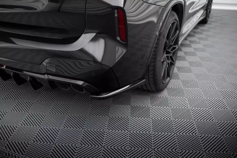 Maxton Design Diffusor Flaps für BMW X3 M F97 Facelift Hochglanz schwarz – Ansicht 1