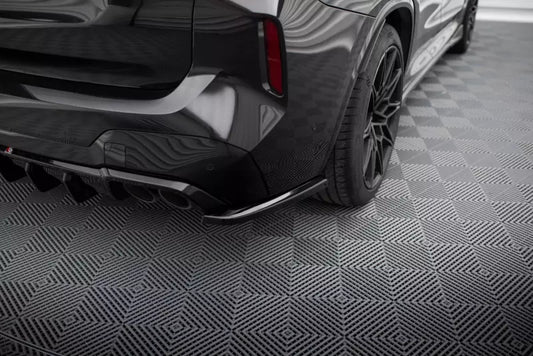 Maxton Design Diffusor Flaps für BMW X3 M F97 Facelift Hochglanz schwarz – Ansicht 1