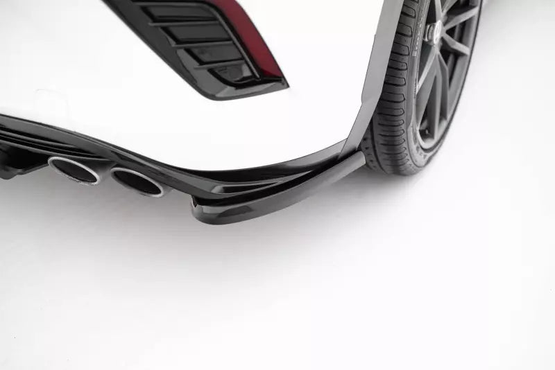 Maxton Design Diffusor Flaps für VW T-Roc R Mk1 Hochglanz schwarz – Ansicht 1