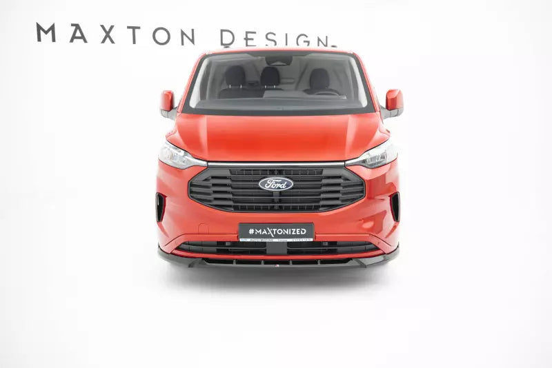 Maxton Design Frontlippe für Ford Transit Custom Mk2 Hochglanz schwarz – Ansicht 2