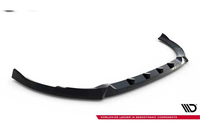 Maxton Design Frontlippe für Ford Transit Custom Mk2 Hochglanz schwarz – Ansicht 4