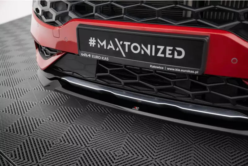 Maxton Design Frontlippe für Kia Sportage GT-Line Mk5 Hochglanz schwarz – Ansicht 3