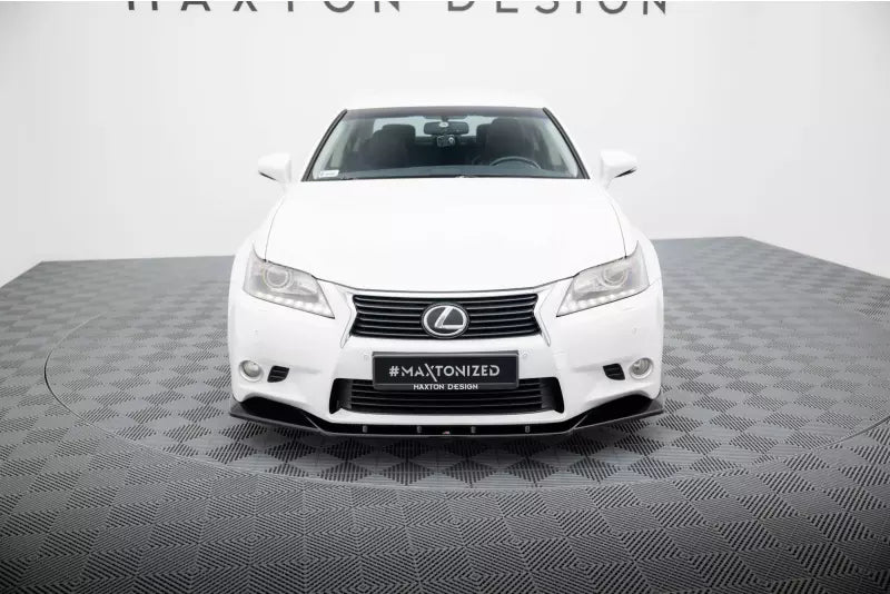 Maxton Design Frontlippe für Lexus GS Mk4 (L10) Hochglanz schwarz – Ansicht 2