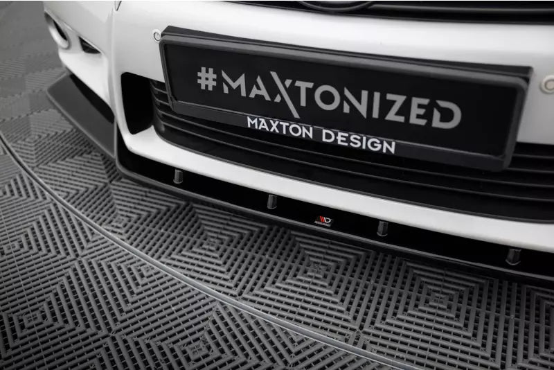 Maxton Design Frontlippe für Lexus GS Mk4 (L10) Hochglanz schwarz – Ansicht 3