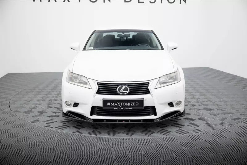 Maxton Design Frontlippe für Lexus GS Mk4 (L10) Hochglanz schwarz – Ansicht 2