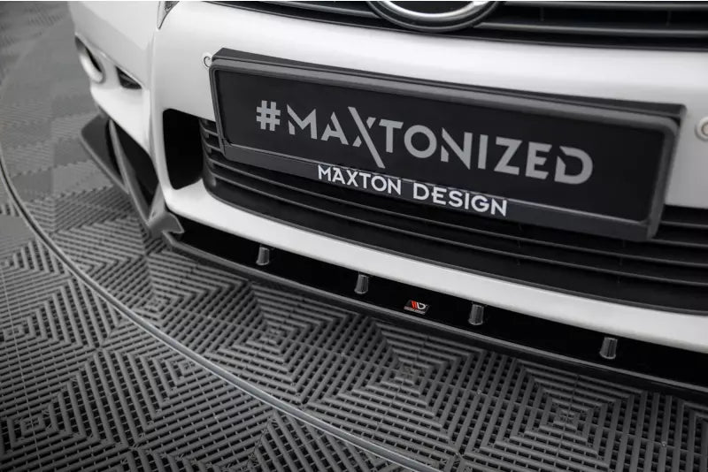 Maxton Design Frontlippe für Lexus GS Mk4 (L10) Hochglanz schwarz – Ansicht 3