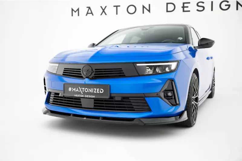 Maxton Design Frontlippe für Opel Astra Sports Tourer L MK5 Hochglanz schwarz – Ansicht 1