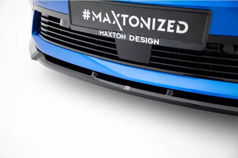 Maxton Design Frontlippe für Opel Astra Sports Tourer L MK5 Hochglanz schwarz – Ansicht 3