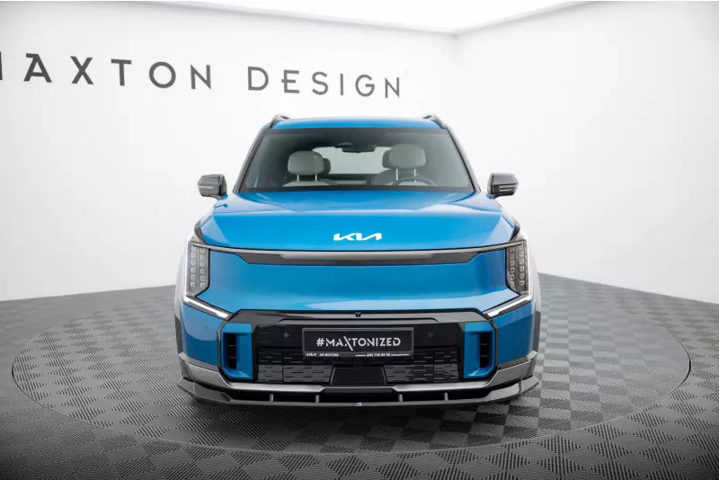 Maxton Design Frontlippe für Kia EV9 GT-Line Mk1 Hochglanz schwarz – Ansicht 2